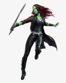 Gamora Drawing Movie - Gamora Png Marvel, Transparent Png, Free Download