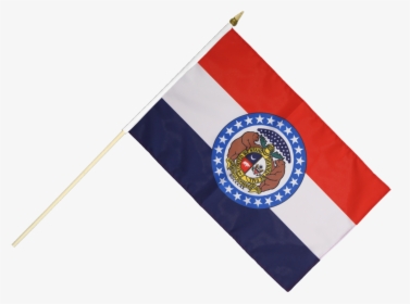 Usa Missouri Hand Waving Flag - Missouri State Flag, HD Png Download, Free Download