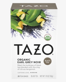 Tazo Organic Earl Grey Noir 20ct - Tazo Passion Tea, HD Png Download, Free Download
