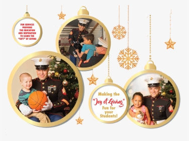 Fun Services Now Partnering With Toys For Tots - Decoration, HD Png Download, Free Download