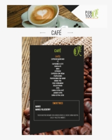 Panaderia Pan 100 Orgánico Y Artesanal Menú De Cafés - Doppio, HD Png Download, Free Download