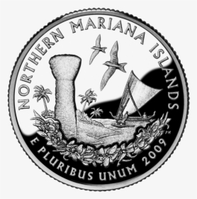 2009 D American 25 Cent State Quarter Series - Northern Mariana Islands State Quarter, HD Png Download, Free Download