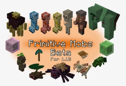 Minecraft Mods 1 12 2 Mobs Hd Png Download Kindpng