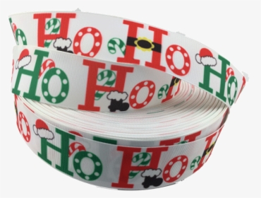 Ribbons [tag] Ho Ho Ho Grosgrain Ribbons - Circle, HD Png Download, Free Download