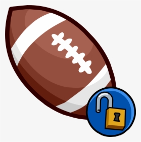 Club Penguin Wiki - Football Pin Club Penguin, HD Png Download, Free Download