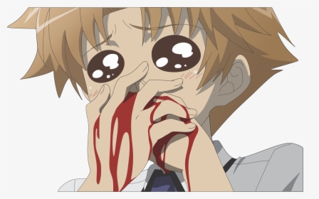 Nose Bleed Anime Guy, HD Png Download, Free Download