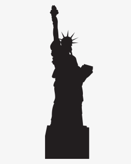 Statue Of Liberty Silhouette Clip Art, HD Png Download, Free Download