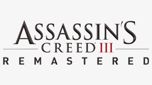 Assassin's Creed 3 Remastered Logo Png, Transparent Png, Free Download