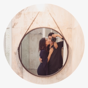 Mirror Kiss Circle - Circle, HD Png Download, Free Download
