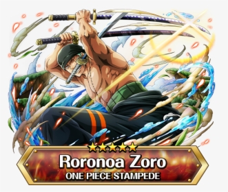 Roronoa Zoro One Piece Stampede - One Piece Treasure Cruise Stampede, HD Png Download, Free Download