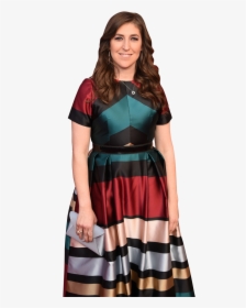 Transparent Actress Bold Dress - Amy Big Bang Theory Wedding Dress, HD Png Download, Free Download