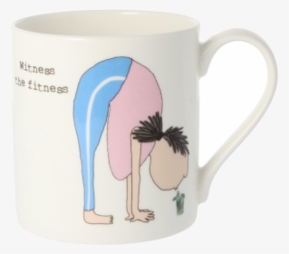 Rosie Made A Thing Witness The Fitness Mug - Coffee Cup, HD Png Download, Free Download