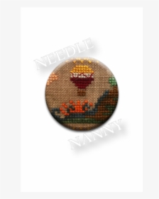 Summer Time Balloon Needle Nanny By Mani Di Donna - Cross-stitch, HD Png Download, Free Download