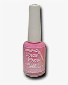 Pink Opaque Color Magic Multi-surface/glass Paint - Nail Polish, HD Png Download, Free Download