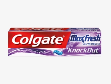 Colgate Max Fresh Box Transparent@2x - Colgate In Purple Box, HD Png Download, Free Download