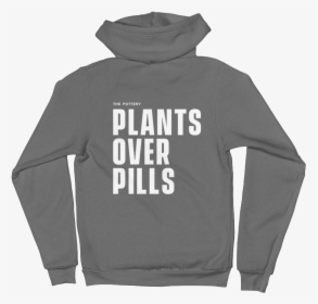 Thepotterywhite Plantsoverpills Hoodie Back, HD Png Download, Free Download