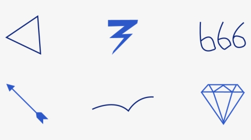 Transparent Poke Png - Electric Blue, Png Download, Free Download