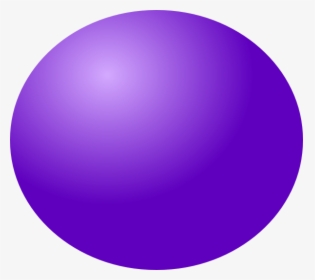 Balls Clipart Sphere - Purple Ball Clipart, HD Png Download, Free Download