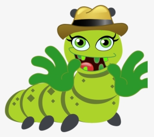 Cartoon Caterpillar, HD Png Download, Free Download