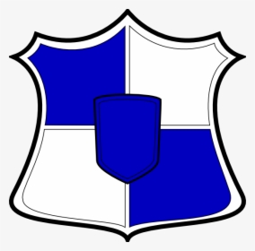 Blue And White Shield, HD Png Download, Free Download