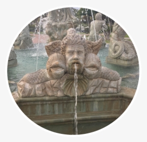 #fontain #water #png #pngstickers #sculpture #freetoedit - Statue, Transparent Png, Free Download