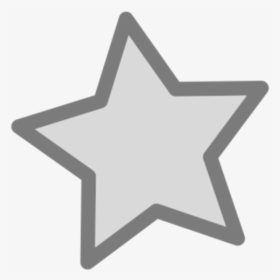 Favorites Icon - Grey Star, HD Png Download, Free Download