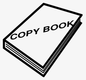 Copybook Icon Svg Clip Arts - Closed Book Clip Art, HD Png Download, Free Download