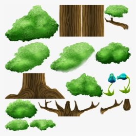 Transparent Sprite Clipart - Leaves Sprite, HD Png Download, Free Download