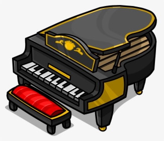Club Penguin Wiki - Piano Animation, HD Png Download, Free Download