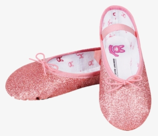 Pink Sparkle Ballet Shoes - Παπουτσια Μπαλετου Παιδικα, HD Png Download, Free Download
