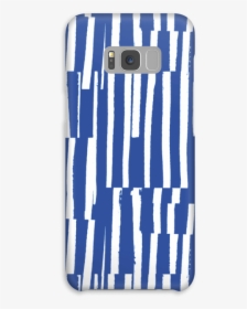 Blue Stripes Case Galaxy S8 Plus - Mobile Phone Case, HD Png Download, Free Download