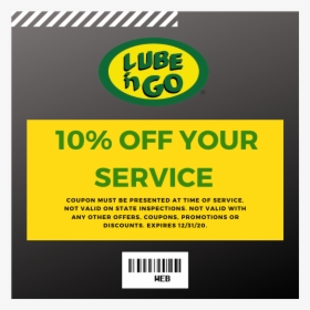 10% Off Your Service - Bp Lube N Go Coupons, HD Png Download, Free Download