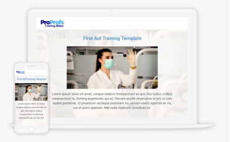 Create First Aid Training Programs With Templates - Training Program Training Plan Template Free, HD Png Download, Free Download