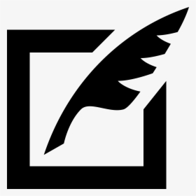 Twitter Feather Icon , Png Download - Quill Icon Vector, Transparent Png, Free Download