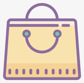 Grocery Bag Icon Png - Cart Bag Icon, Transparent Png, Free Download