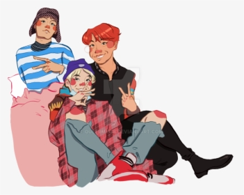 Clip Royalty Free Download Taehyung Of Bts By Queermygs - Illustration, HD Png Download, Free Download