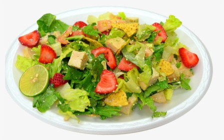 Chicken Strawberry Salad , Png Download - Garden Salad, Transparent Png, Free Download