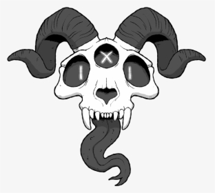 Image Free Image Hadesskullthing Png Animal Jam Clans - Transparent Cat Skull Art, Png Download, Free Download