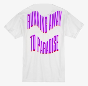 Image Of Running Away To Paradise T-shirt - Inspected Marble T Shirt, HD Png Download, Free Download