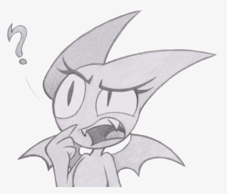 Cartoon Black And White Illustration Drawing Fictional - Cartoon, HD Png Download, Free Download