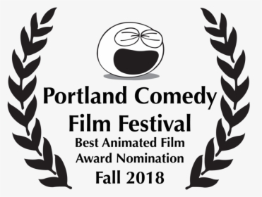 Pcff 2018f Best Animated Film Nomination - Portland Comedy Film Festival Laurel, HD Png Download, Free Download