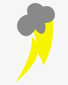 Mlp Lightning Bolt Cutie Mark , Png Download - Lightning Bolt Cutie Mark, Transparent Png, Free Download