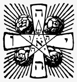 Thelema Rosy Cross, HD Png Download, Free Download