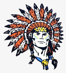 Grand Saline Indians"   Class="img Responsive True - Red Indian Black And White, HD Png Download, Free Download