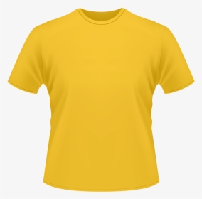 Yellow T Shirt Transparent Background, HD Png Download, Free Download