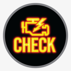 Battery Light And Check Engine Light Flashing, HD Png Download, Free Download