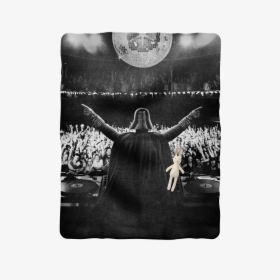"party Vader Sublimation Baby Blanket - Monochrome, HD Png Download, Free Download