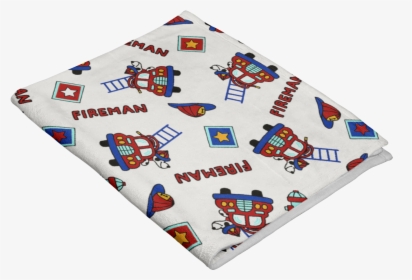 Fiat Expressions Fire Truck Flannel Receiving Blanket - Triangle, HD Png Download, Free Download