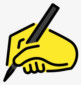 Logo Of A Writting Hand, HD Png Download, Free Download