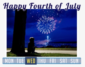 Today Is Tuesday, July 4, - Fireworks, HD Png Download, Free Download